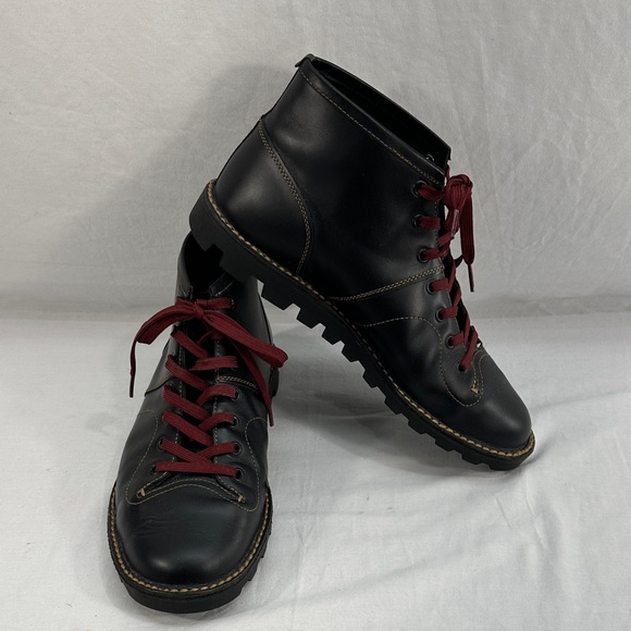 Rare Coach Cordovan Leather Boxing Men's Boots Black Size?
